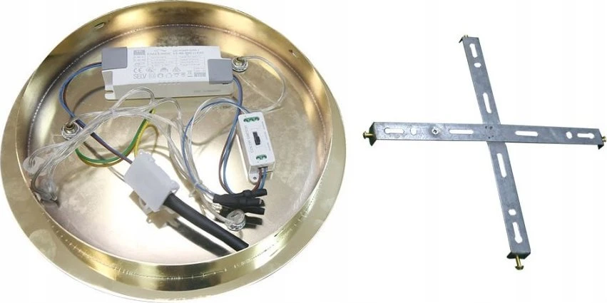 Light Prestige Light Prestige Mariposa LP-1715/3P pakabinamas šviestuvas elegantiško dizaino drugeliai 3x24W LED CCT 3000-4000-6000K auksas