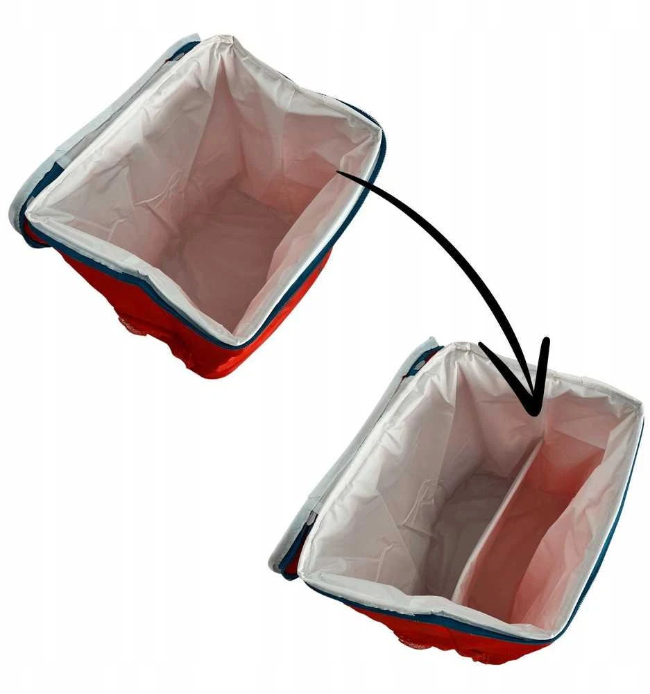 Style Thermal backpack Frio assorted, light mėlynas/žalias/red