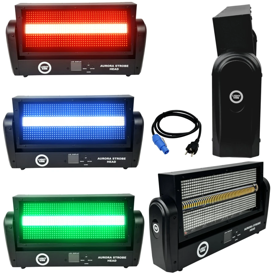 Carruzzo LIGHT4ME AURORA STROBE HEAD judantis stroboskopinis scena
