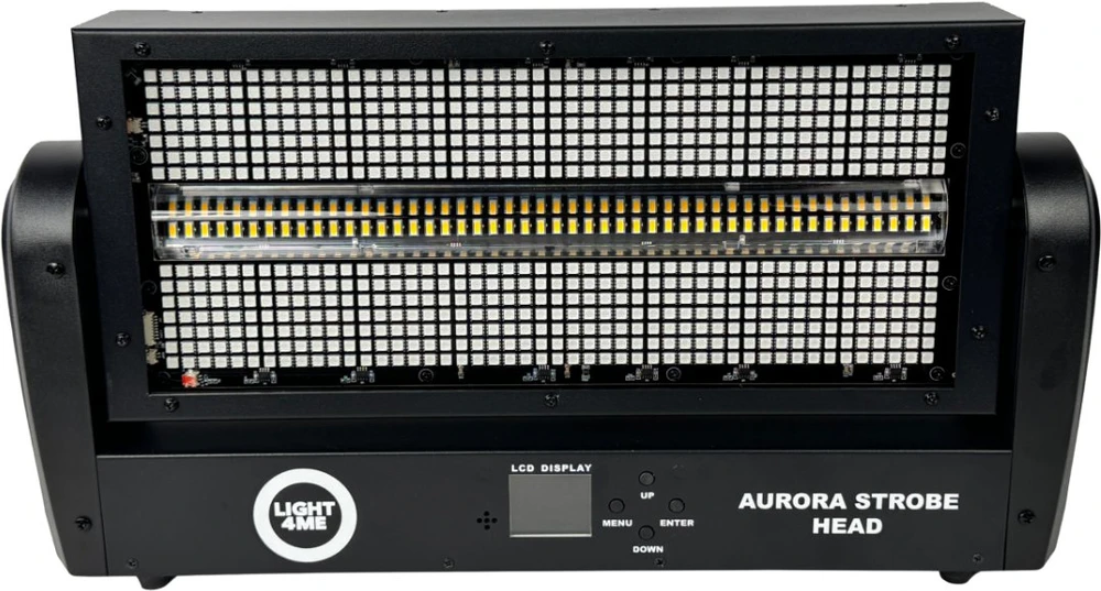 Carruzzo LIGHT4ME AURORA STROBE HEAD judantis stroboskopinis scena