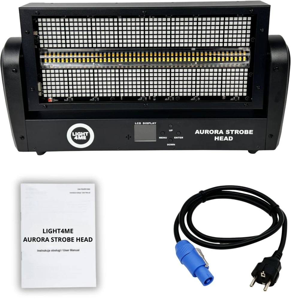 Carruzzo LIGHT4ME AURORA STROBE HEAD judantis stroboskopinis scena
