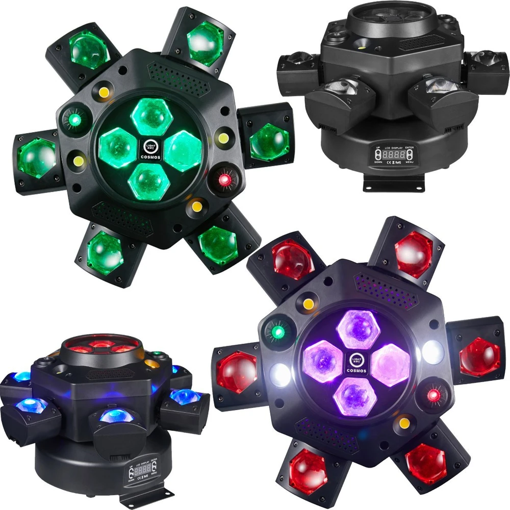 L4M LIGHT4ME COSMOS kelių LED šviesos efektas RGBWA 6in1