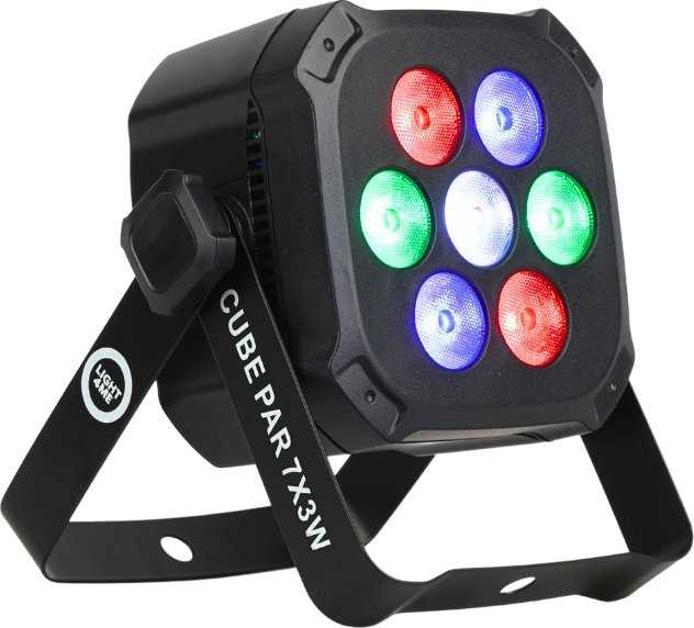 LIGHT4ME CUBE PAR 7X3W prožektorius par apšvietimas