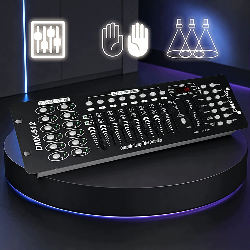 LIGHT4ME DMX 192 MKIII slankusis DMX valdiklis