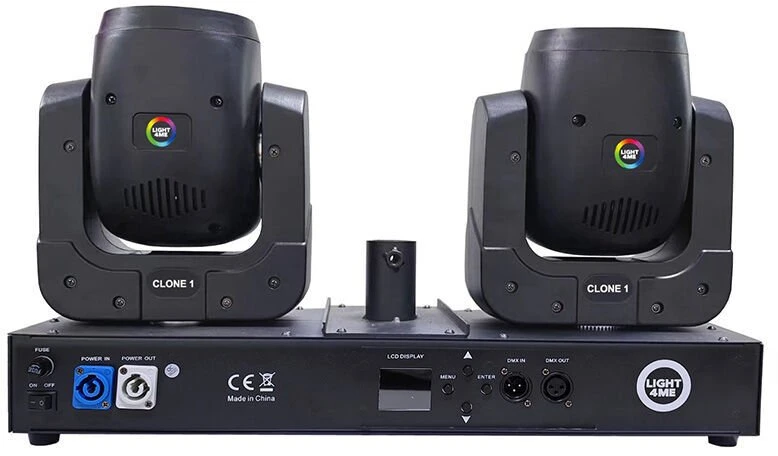 Carruzzo LIGHT4ME CLONE 1 LED RGBW šviesos efektas 2 galvutės