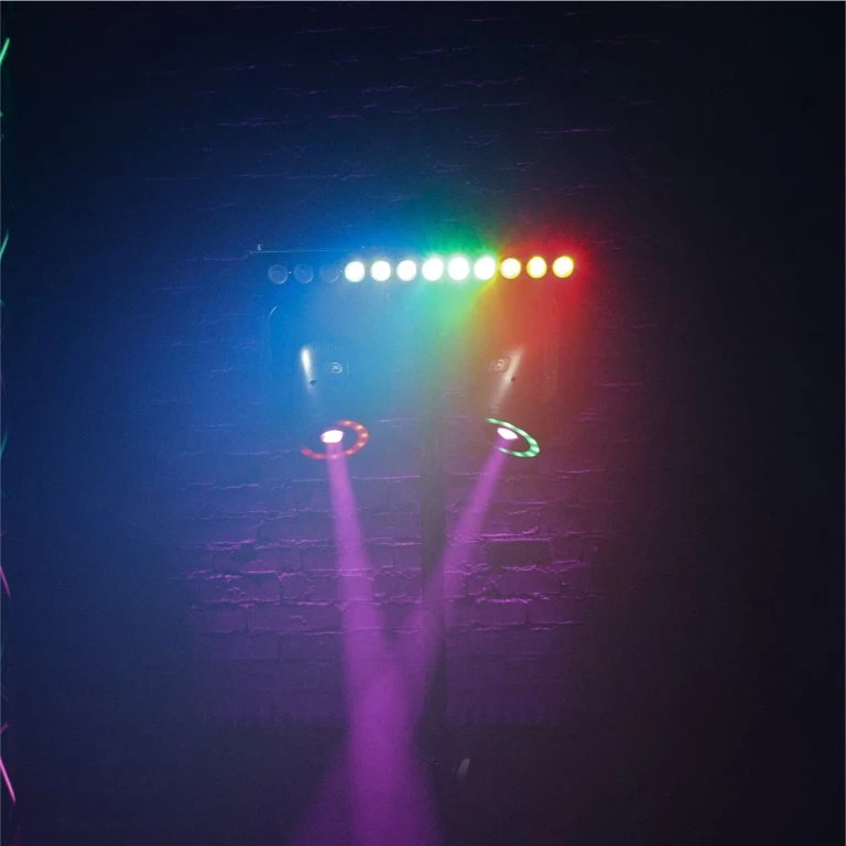 Carruzzo LIGHT4ME CLONE 1 LED RGBW šviesos efektas 2 galvutės