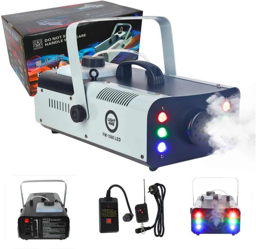 Carruzzo LIGHT4ME FM 1500 LED rūko mašinos dūmų generatorius
