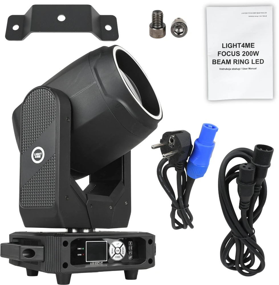 LIGHT4ME FOCUS 200W BEAM RING LED judanti galva