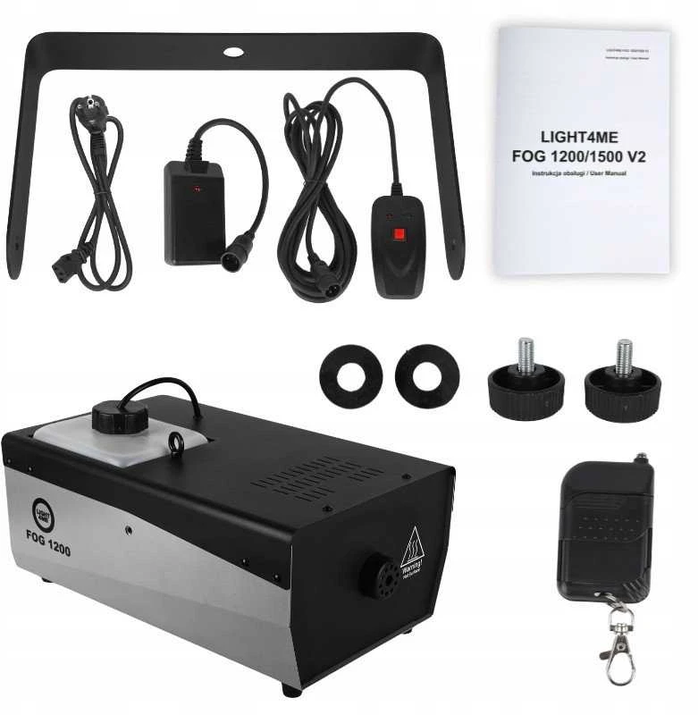 L4M LIGHT4ME FOG 1200 V2 rūko mašinos nuotolinio valdymo pultas