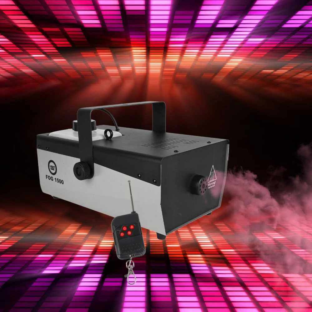L4M LIGHT4ME FOG 1500 V2 rūko dūmų generatoriaus nuotolinio valdymo pultas