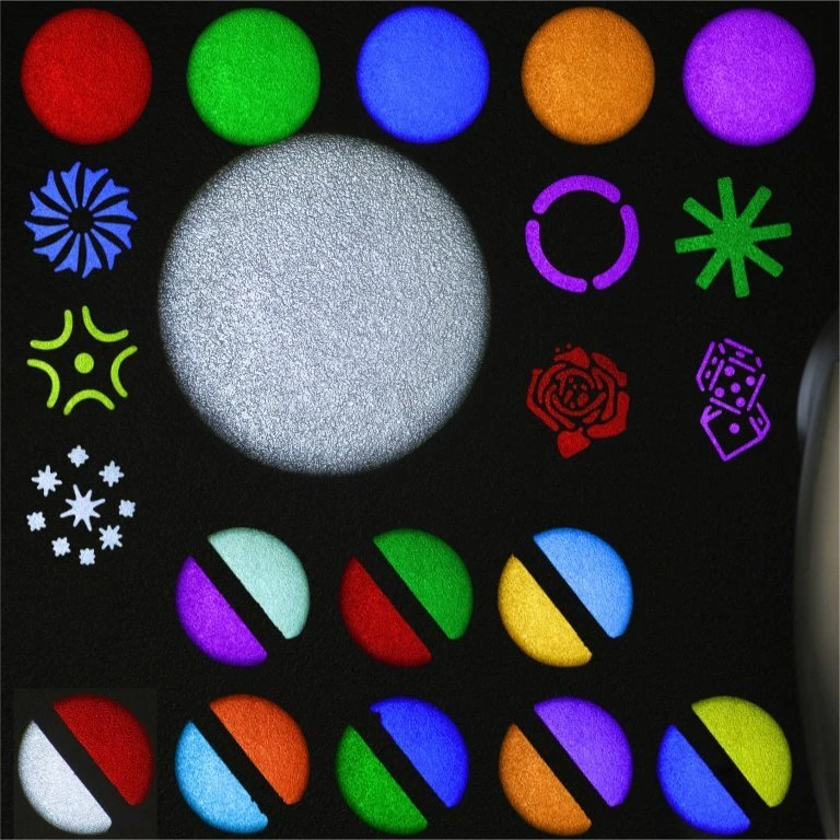 Carruzzo judanti galvutė LED LIGHT4ME Raudonas LINE SPOT