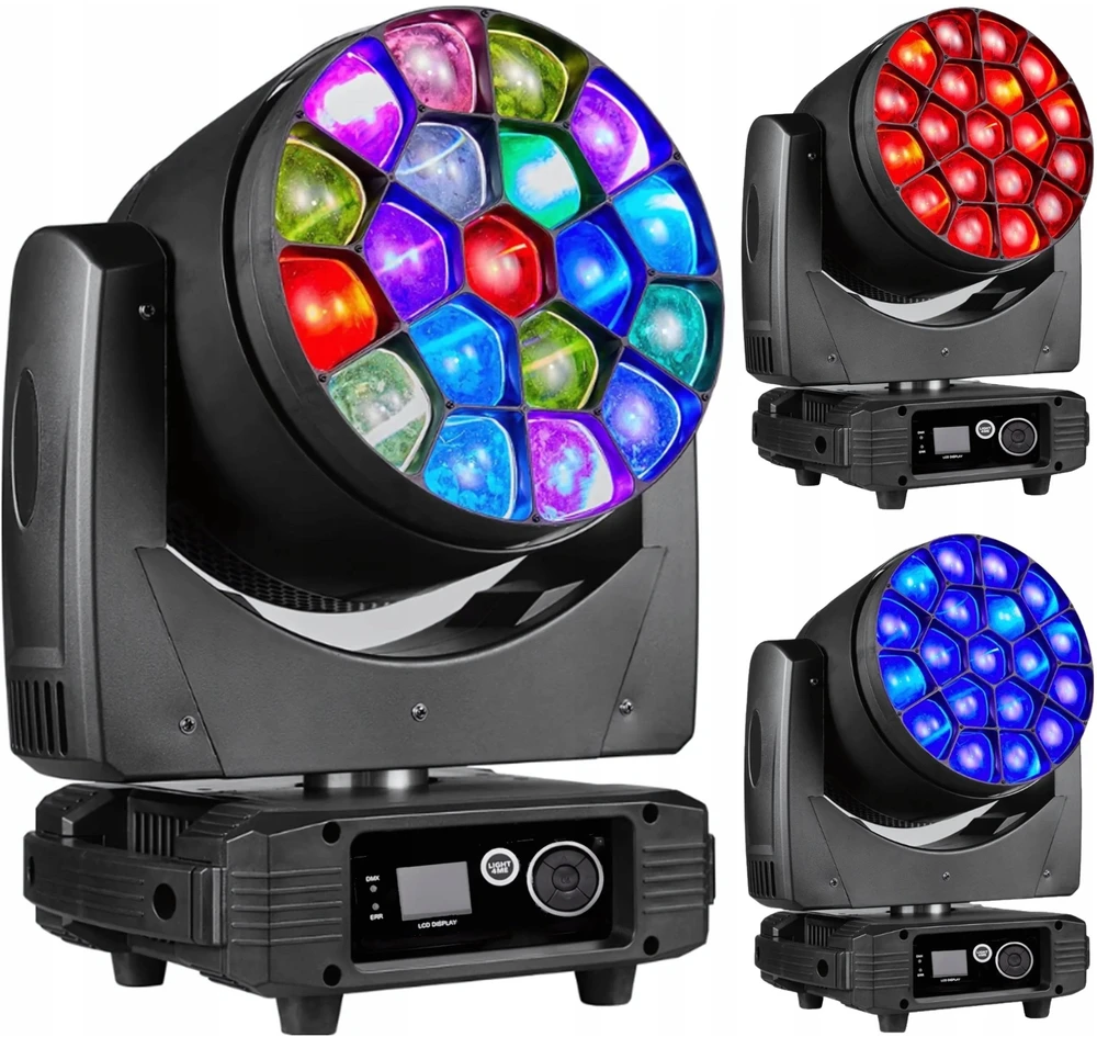 Carruzzo MOVING HEAD LED prožektorius LIGHT4ME GALAXY