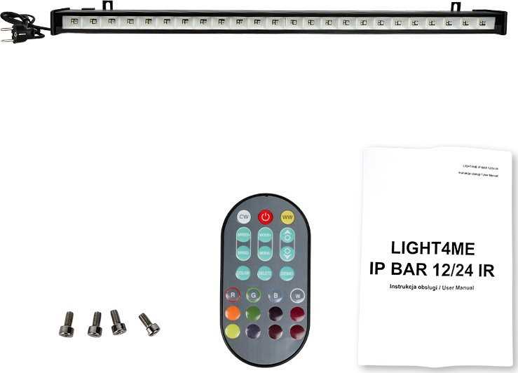 LIGHT4ME IP BAR 24 IR spindulių apšvietimo juosta
