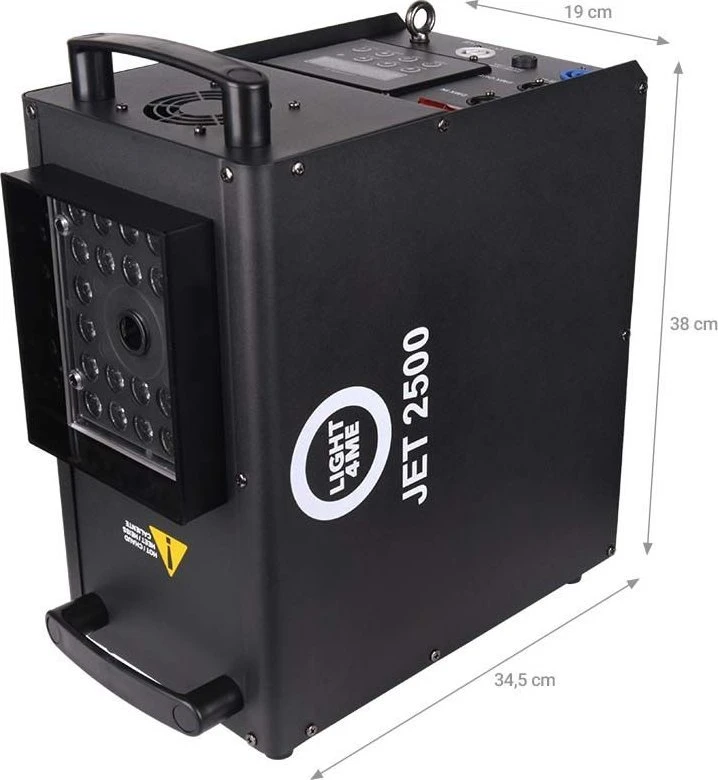 L4M LIGHT4ME JET 2500 vertikalus LED dūmų generatorius S