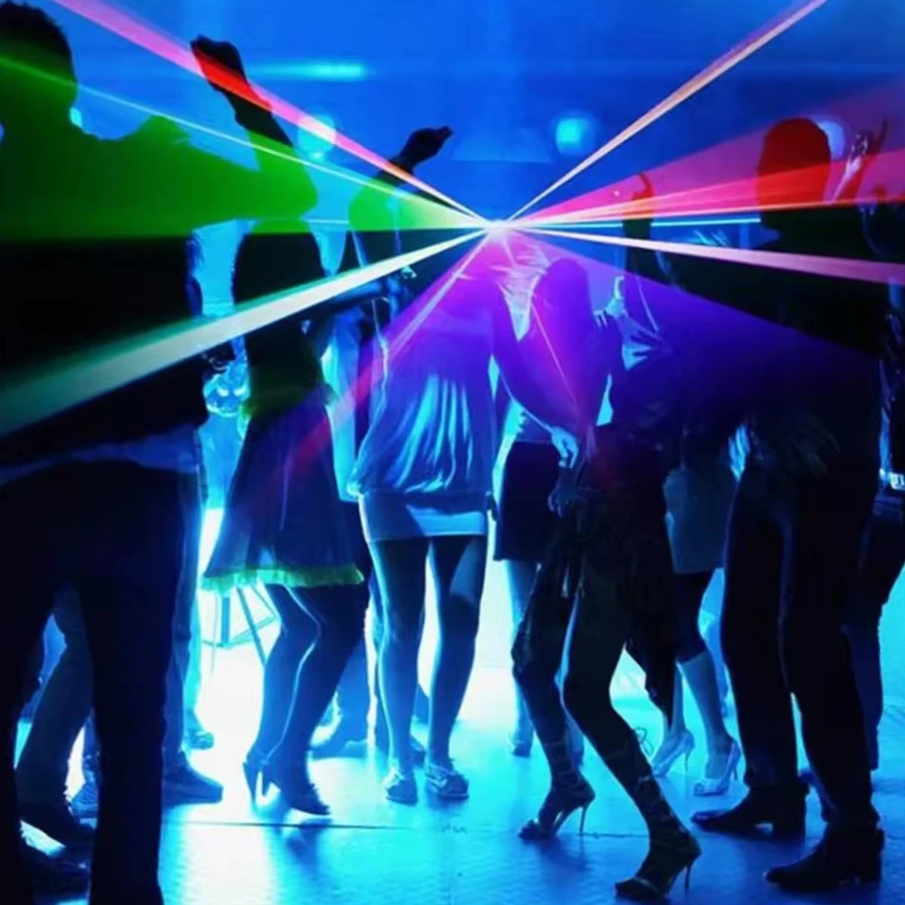 LIGHT4ME LASER RGB GEOMETRIC 350mW lazerinis projektorius
