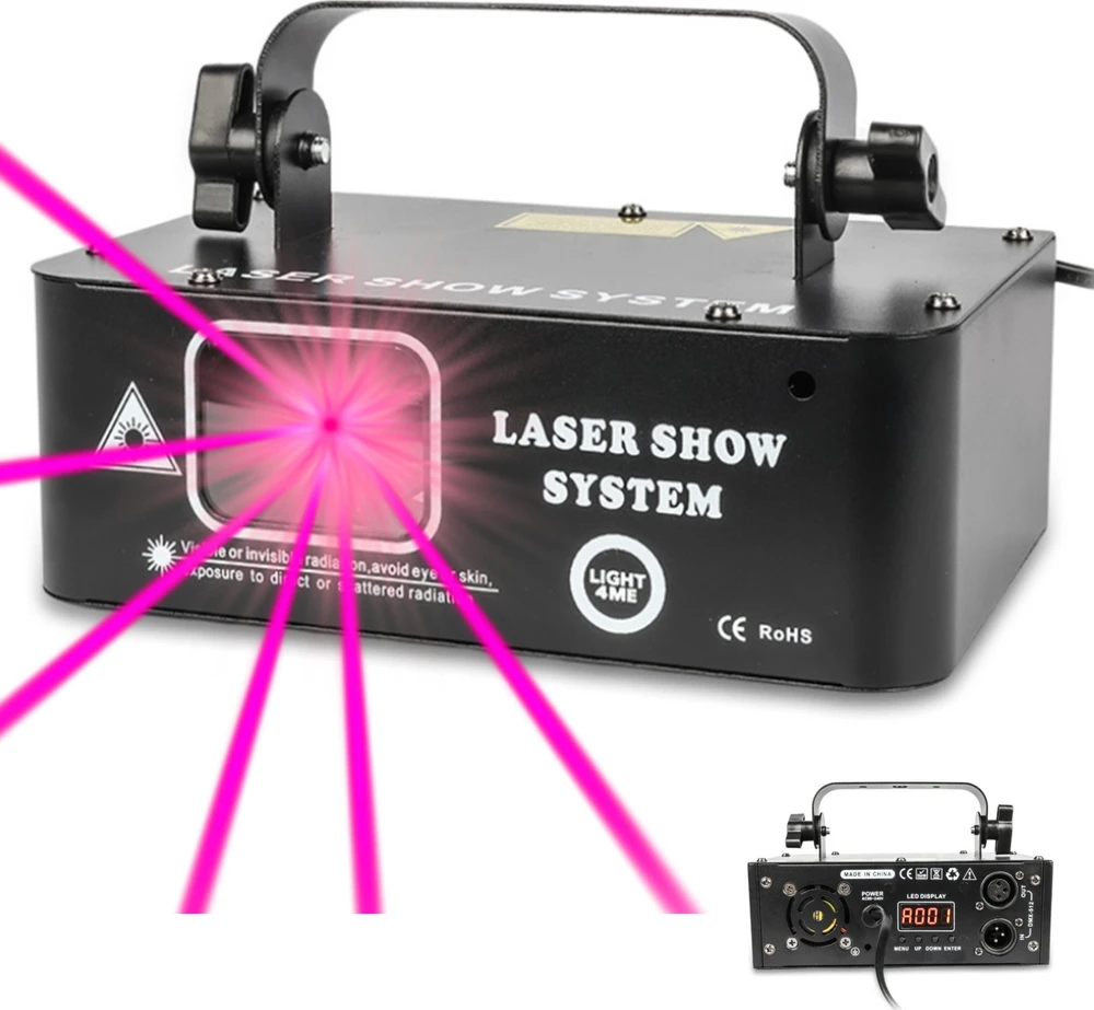 L4M LIGHT4ME RGB GEOMETRIC LASER 500mW Projektorius lazerinis