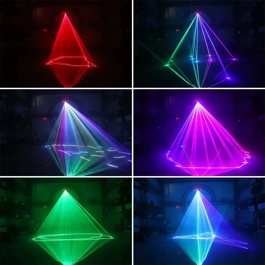 L4M LIGHT4ME RGB GEOMETRIC LASER 500mW Projektorius lazerinis