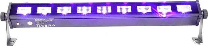 LIGHT4ME LED BAR UV 9 + Baltas profesionali šviesos apdaila 9x3W