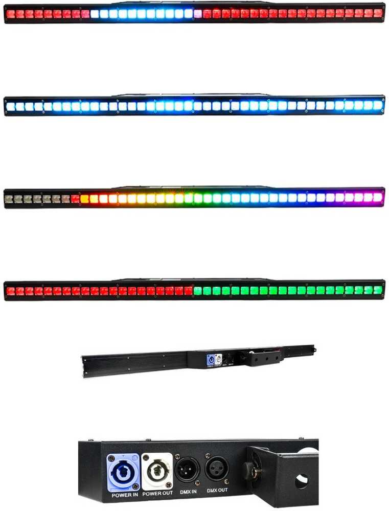 LIGHT4ME LED WALL 40x3W RGB apšvietimo juosta