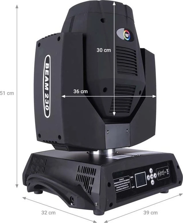Light4Me 7R BEAM 230W judanti galva