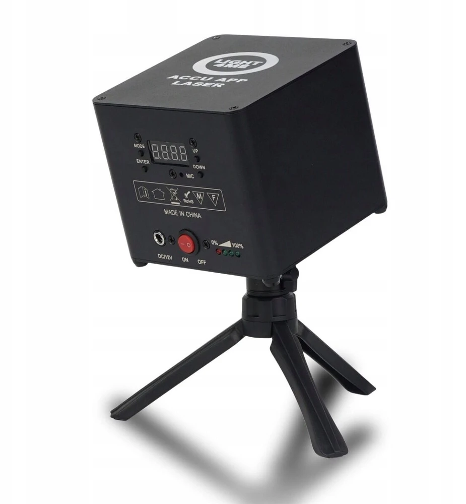 Carruzzo LIGHT4ME ACCU APP LASER akumulatorowy projektorius sk