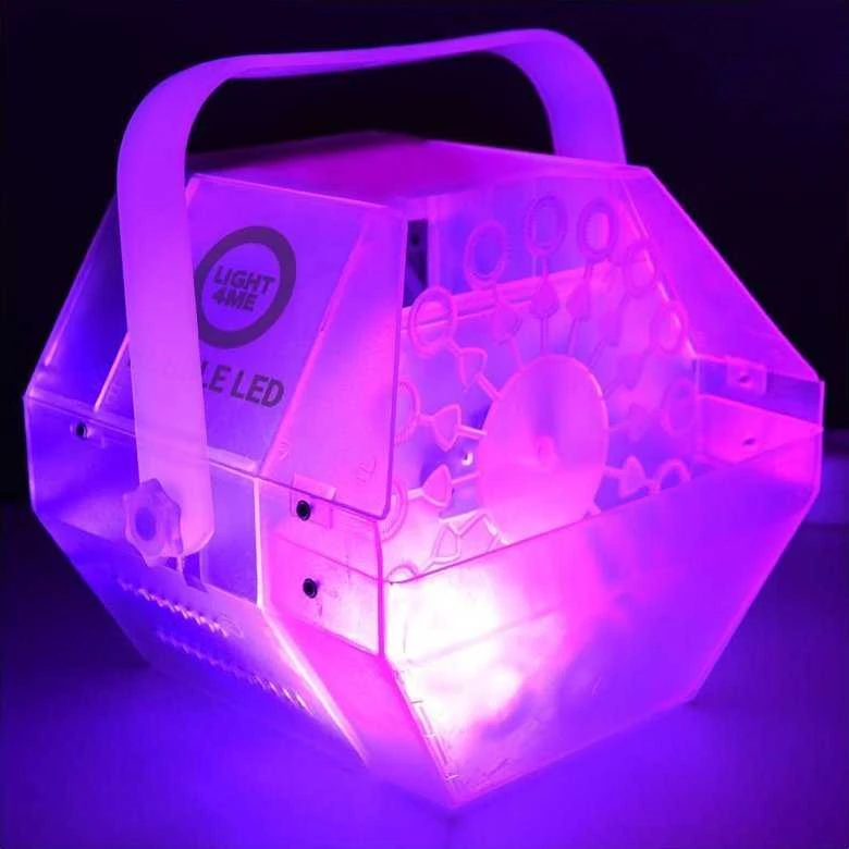 LIGHT4ME BUBBLE LED mažas efektyvus burbulų aparatas