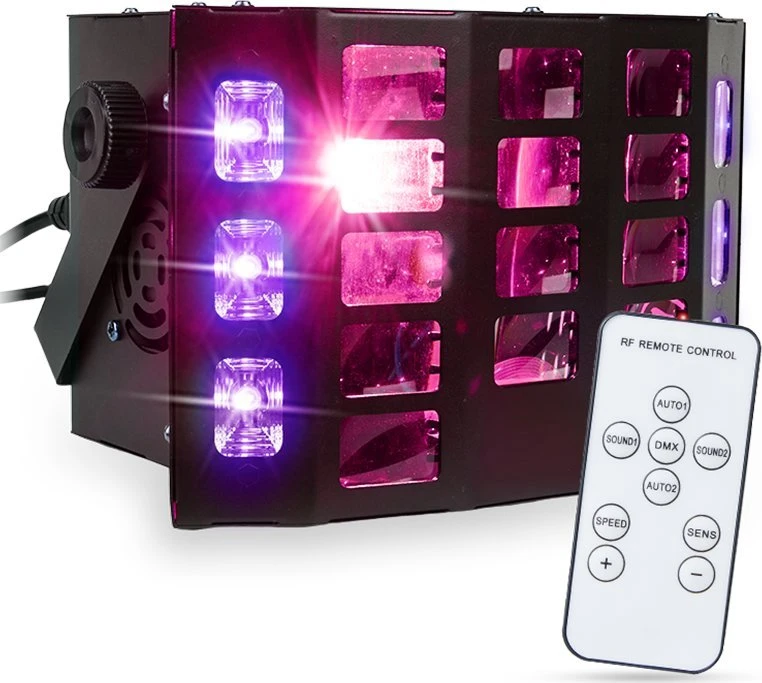 L4M LIGHT4ME TURBO DERBY 3IN1 LED daugiafunkcis šviestuvas
