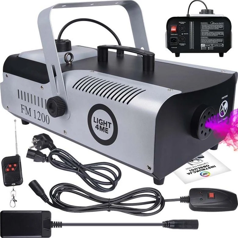LIGHT4ME FM 1200 dūmų rūko mašina su nuotolinio valdymo pultu
