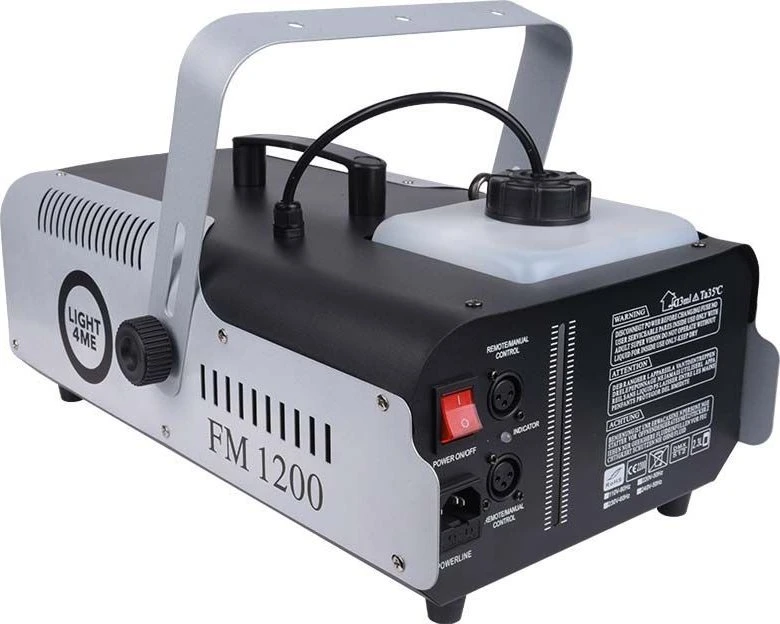 LIGHT4ME FM 1200 dūmų rūko mašina su nuotolinio valdymo pultu