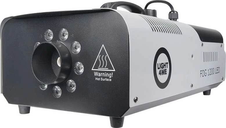 L4M LIGHT4ME FOG 1200 LED rūko dūmų generatorius su nuotolinio valdymo pultu
