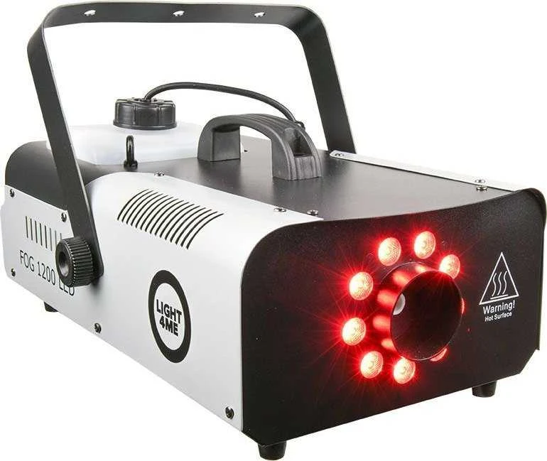 L4M LIGHT4ME FOG 1200 LED rūko dūmų generatorius su nuotolinio valdymo pultu