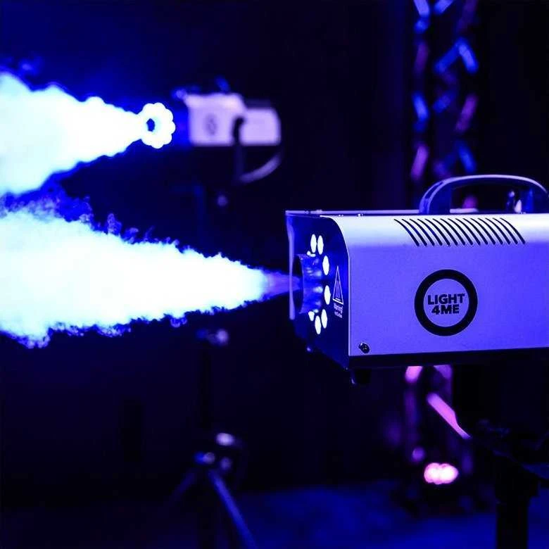 L4M LIGHT4ME FOG 1200 LED rūko dūmų generatorius su nuotolinio valdymo pultu