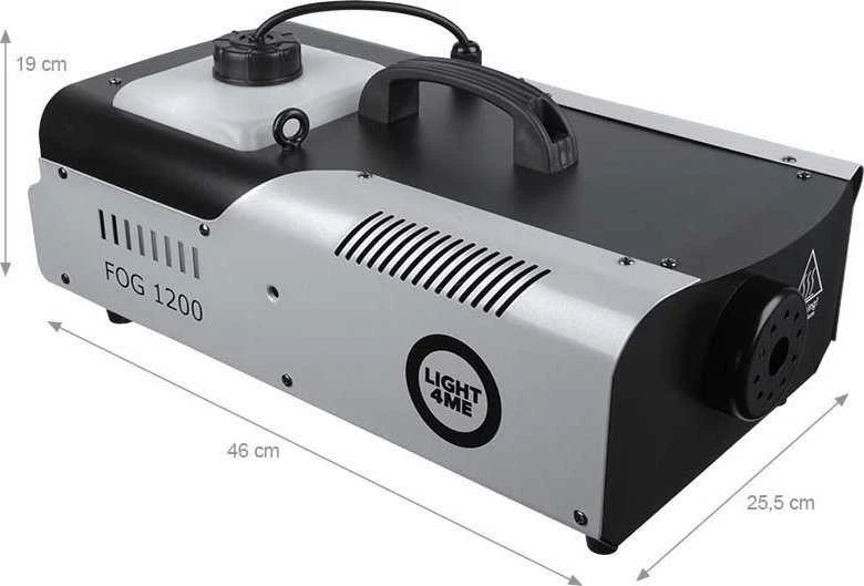 L4M LIGHT4ME FOG 1200 rūko dūmų generatoriaus nuotolinio valdymo pultas