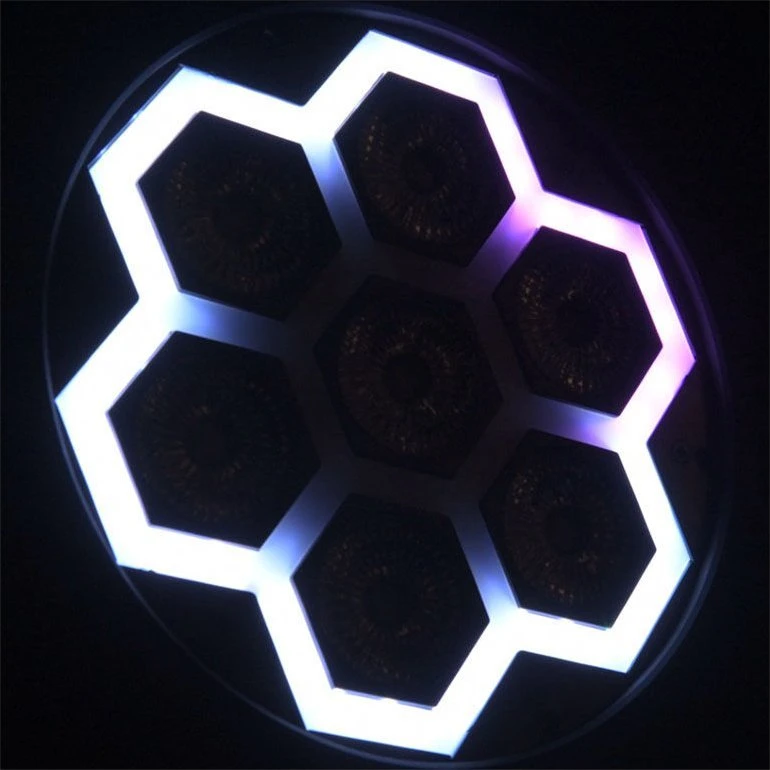 L4M LIGHT4ME FRAME PAR 7&215;12 LED RGBW prožektorius su efektais