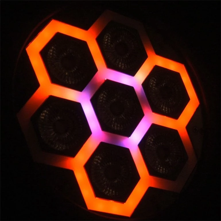 L4M LIGHT4ME FRAME PAR 7&215;12 LED RGBW prožektorius su efektais