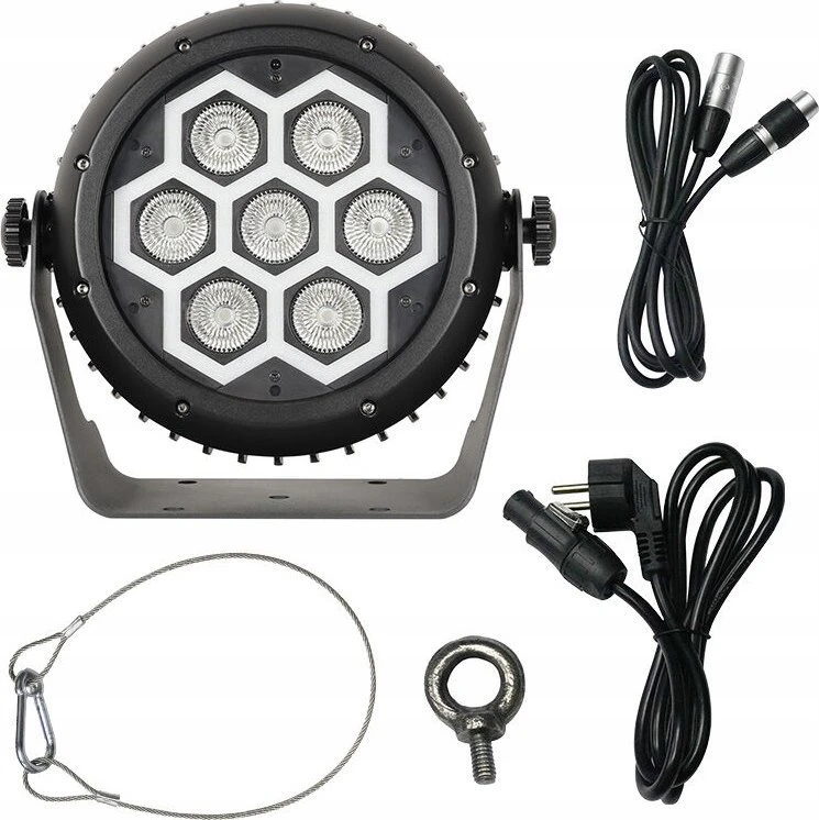 LIGHT4ME FRAME PAR IP65 7x10W LED RGBW