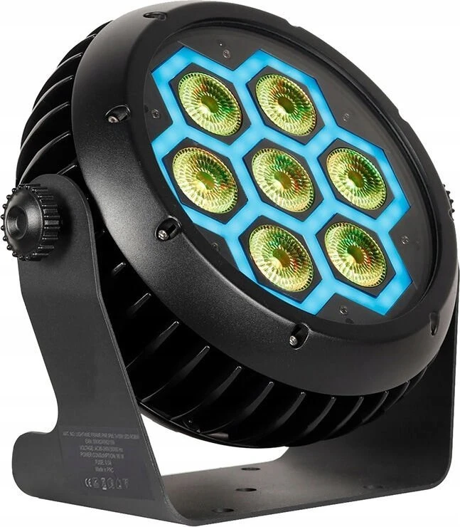 LIGHT4ME FRAME PAR IP65 7x10W LED RGBW