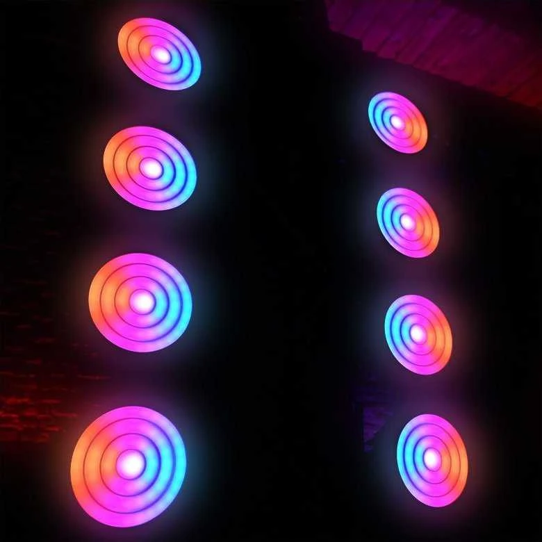 L4M LIGHT4ME HYPNO PAR scenos prožektoriaus LED efektas