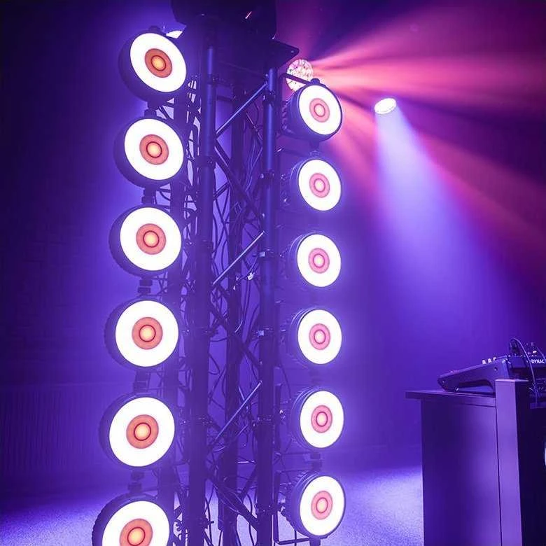 L4M LIGHT4ME HYPNO PAR scenos prožektoriaus LED efektas