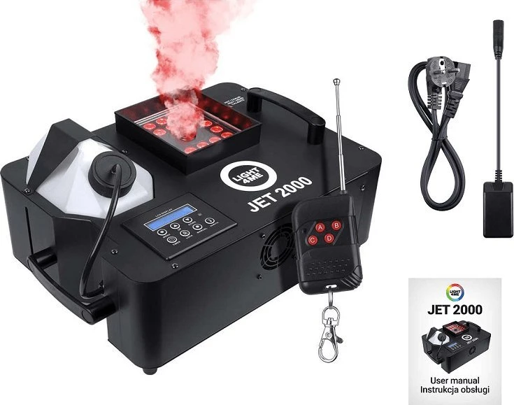 L4M LIGHT4ME JET 2000 vertikalus LED dūmų generatorius S