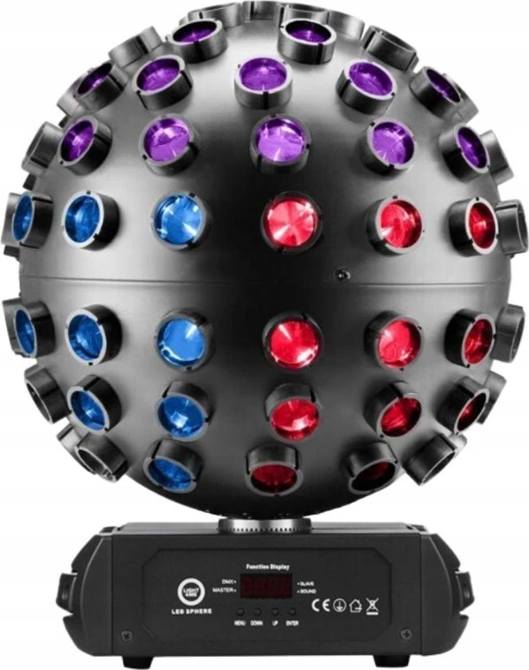 LIGHT4ME LED SPHERE 5x18W RGBWA-UV