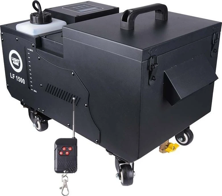 LIGHT4ME LF1500 ultragarsinė sunkiųjų dūmų mašina + nuotolinio valdymo pultas