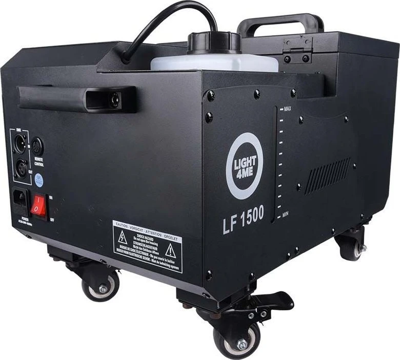 LIGHT4ME LF1500 ultragarsinė sunkiųjų dūmų mašina + nuotolinio valdymo pultas