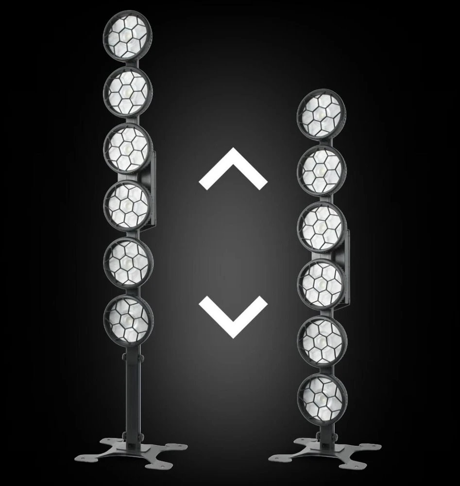 LIGHT4ME LUMEN HEXO retro LED apšvietimo efektas