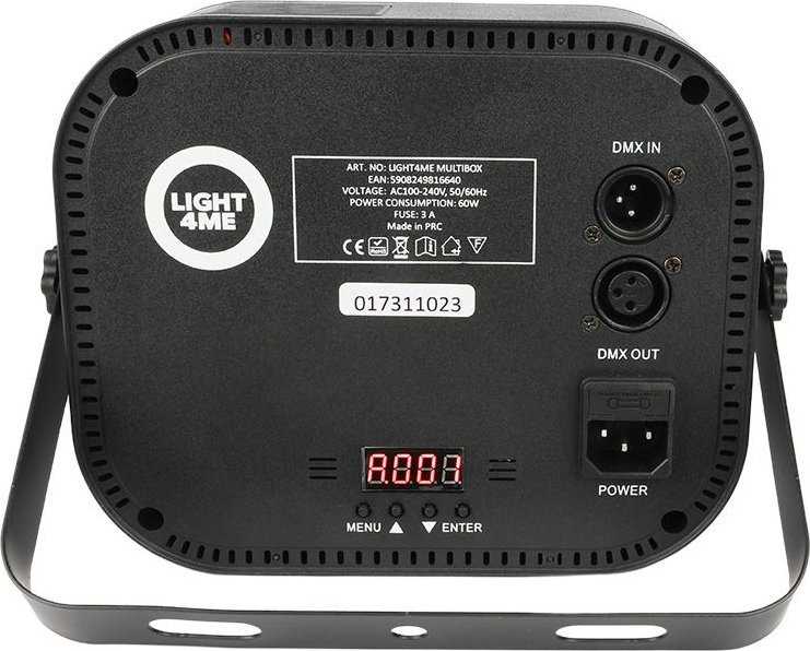 LIGHT4ME MULTIBOX kelių efektų LED disko lazerinis šviestuvas