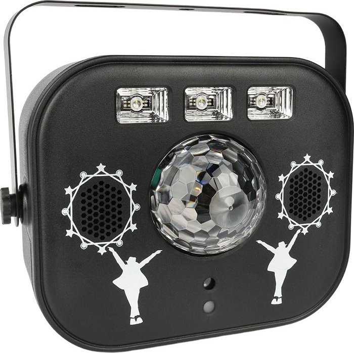LIGHT4ME MULTIBOX kelių efektų LED disko lazerinis šviestuvas