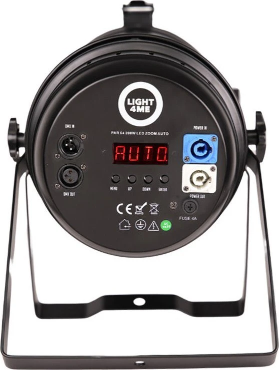 Carruzzo LIGHT4ME PAR 64 200W LED ZOOM AUTO prožektorius