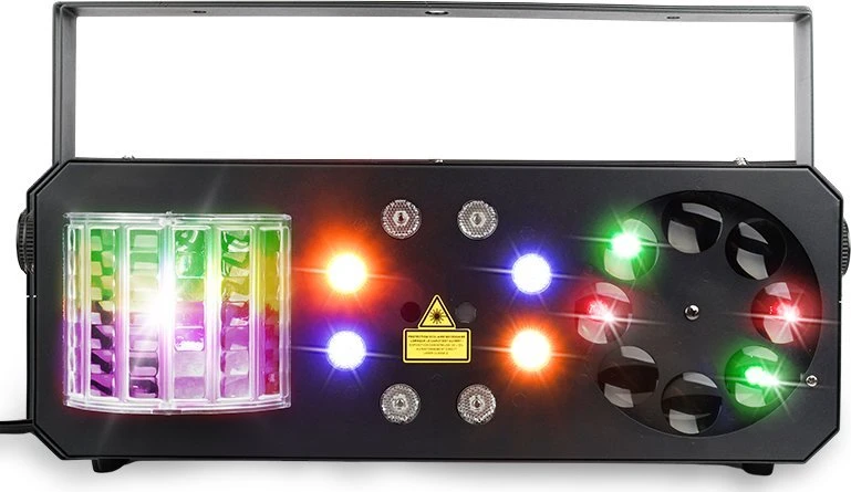 L4M LIGHT4ME PARTY III V2 daugiafunkcis LED derbio gobo wa