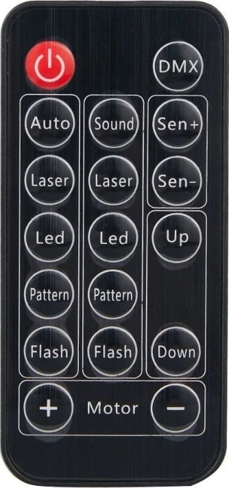 L4M LIGHT4ME PARTY III V2 daugiafunkcis LED derbio gobo wa