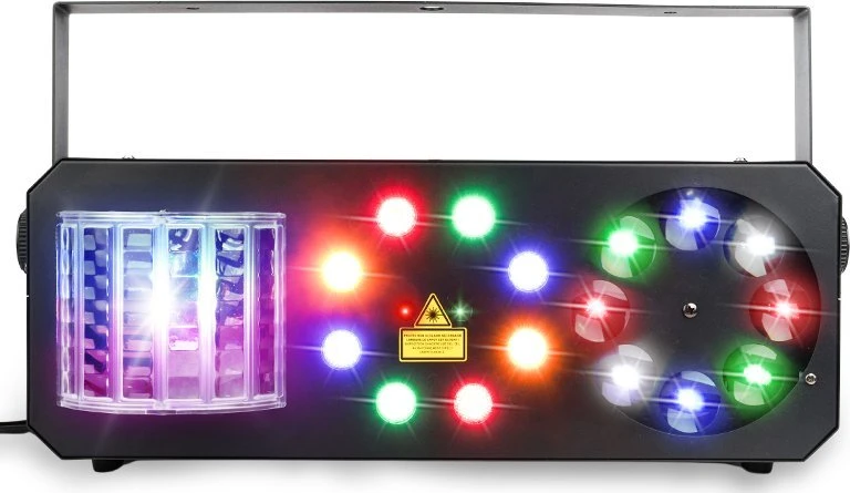 L4M LIGHT4ME PARTY III V2 daugiafunkcis LED derbio gobo wa